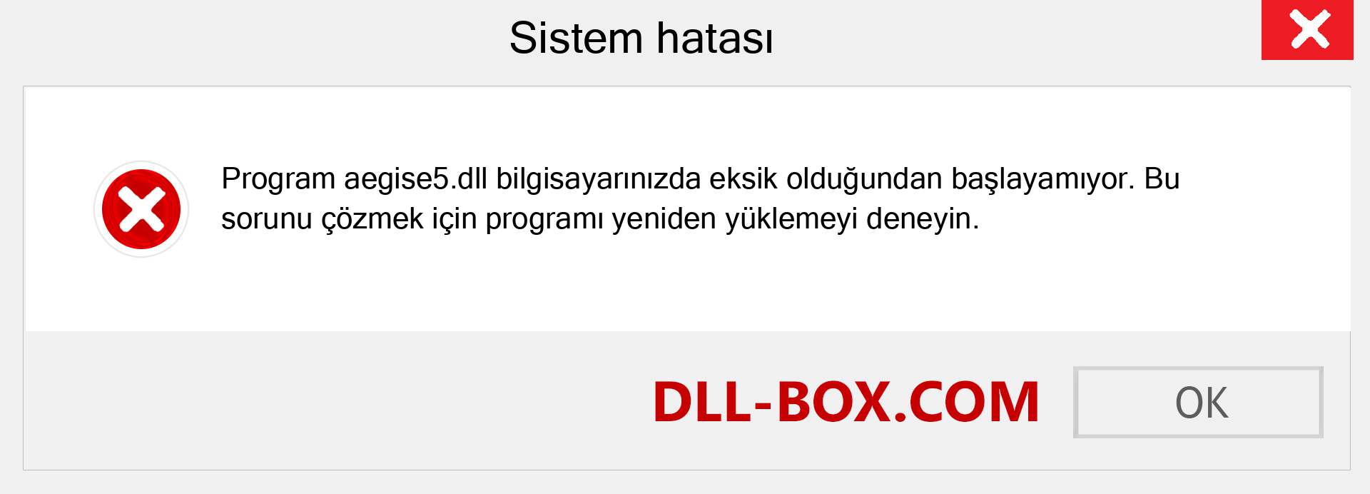 aegise5.dll dosyası eksik mi? Windows 7, 8, 10 için İndirin - Windows'ta aegise5 dll Eksik Hatasını Düzeltin, fotoğraflar, resimler